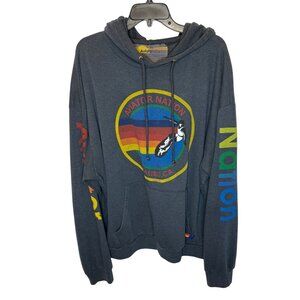 Aviator Nation Logo Sweatshirt Hoodie - Size XL